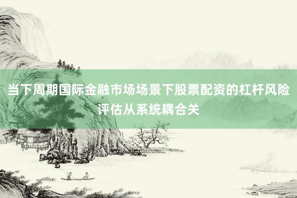 当下周期国际金融市场场景下股票配资的杠杆风险评估从系统耦合关